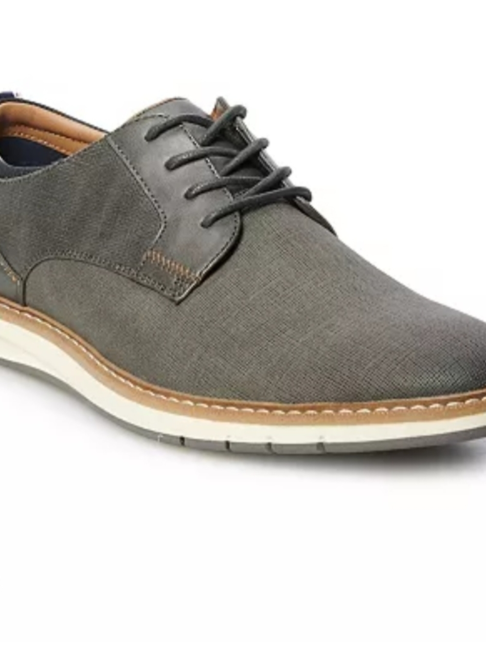 4/9/5. Men's Sonoma Gray Casual Lace-Up Shoe